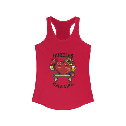 HURDLE CHAMPS - Women's Ideal Racerback Tank