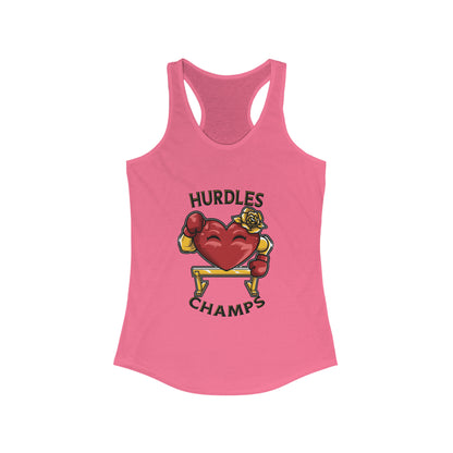HURDLE CHAMPS - Women's Ideal Racerback Tank
