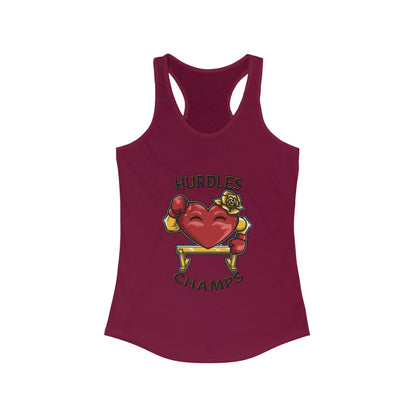 HURDLE CHAMPS - Women's Ideal Racerback Tank