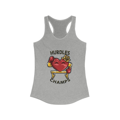 HURDLE CHAMPS - Women's Ideal Racerback Tank