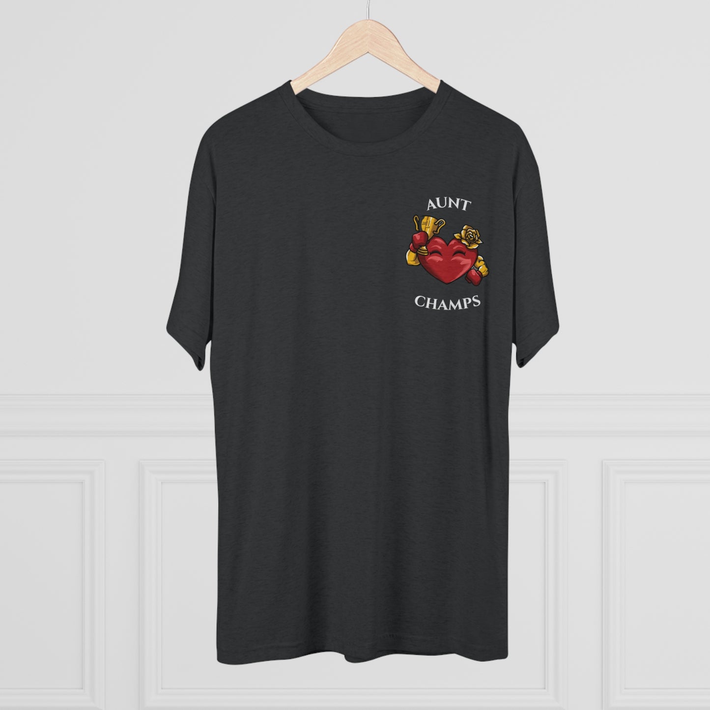 AUNT CHAMPS  - PREMIUM SOFT - Unisex Tri-Blend Crew Tee (Next Level 6010)