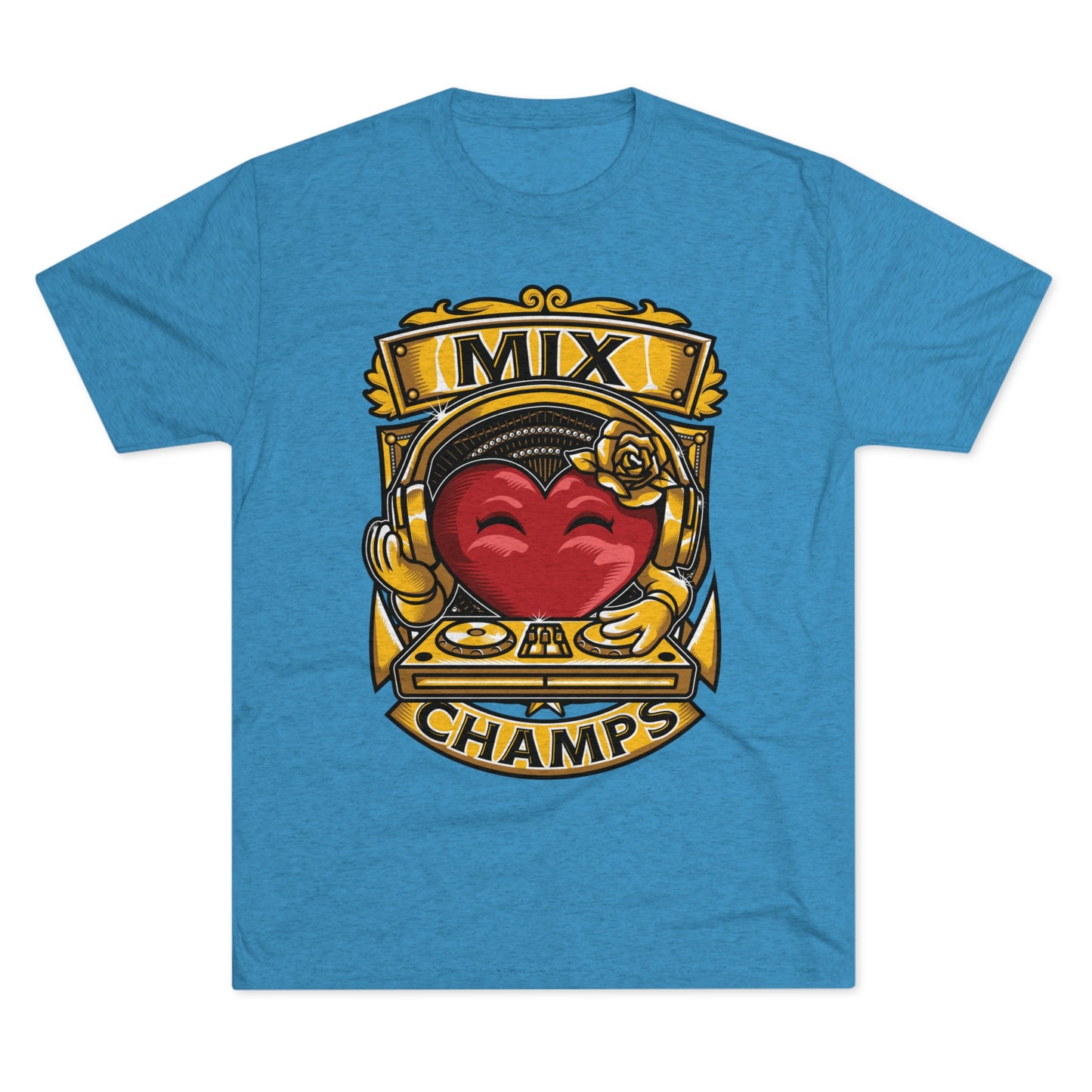 MIX CHAMPS  - PREMIUM SOFT - Unisex Tri-Blend Crew Tee (Next Level 6010)