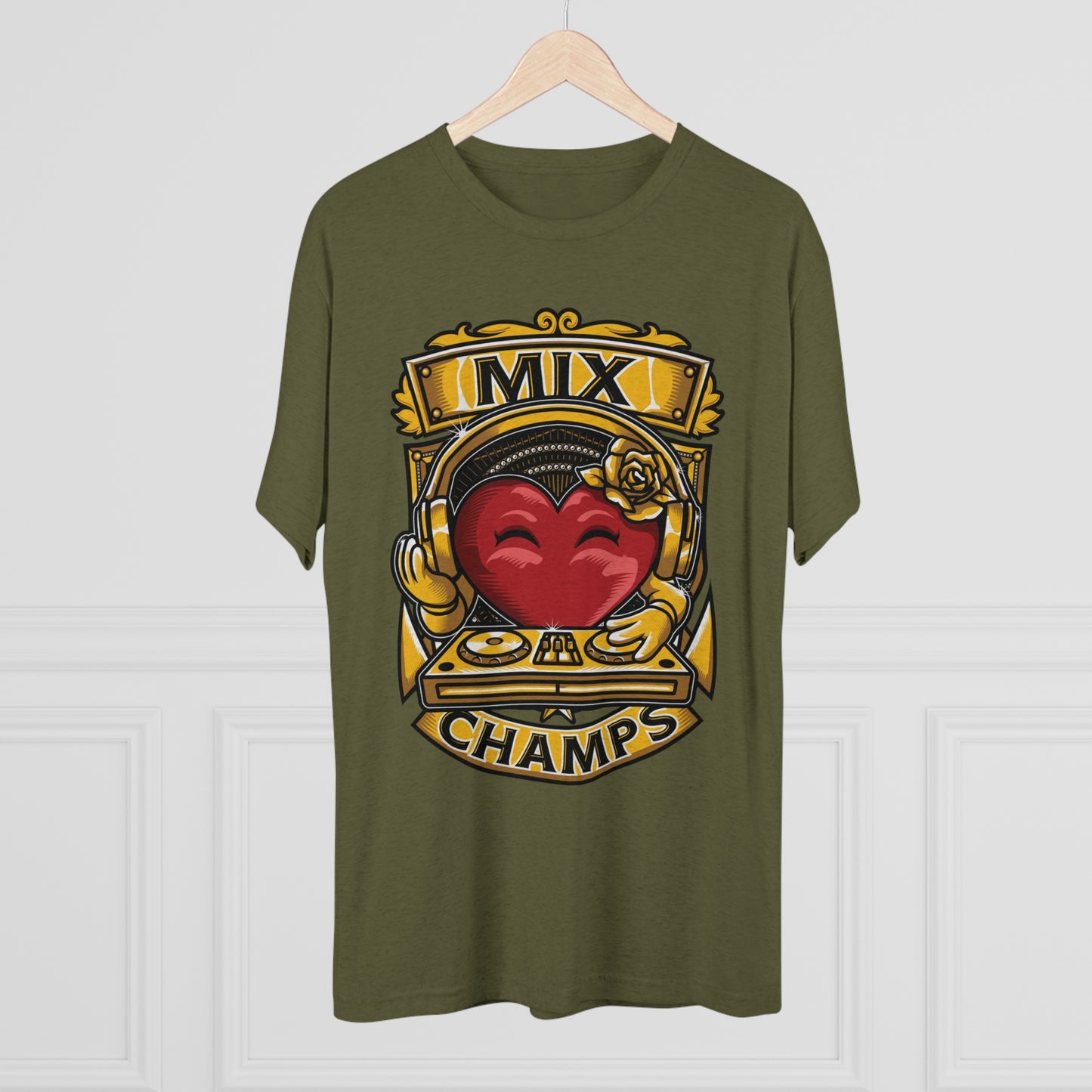 MIX CHAMPS  - PREMIUM SOFT - Unisex Tri-Blend Crew Tee (Next Level 6010)