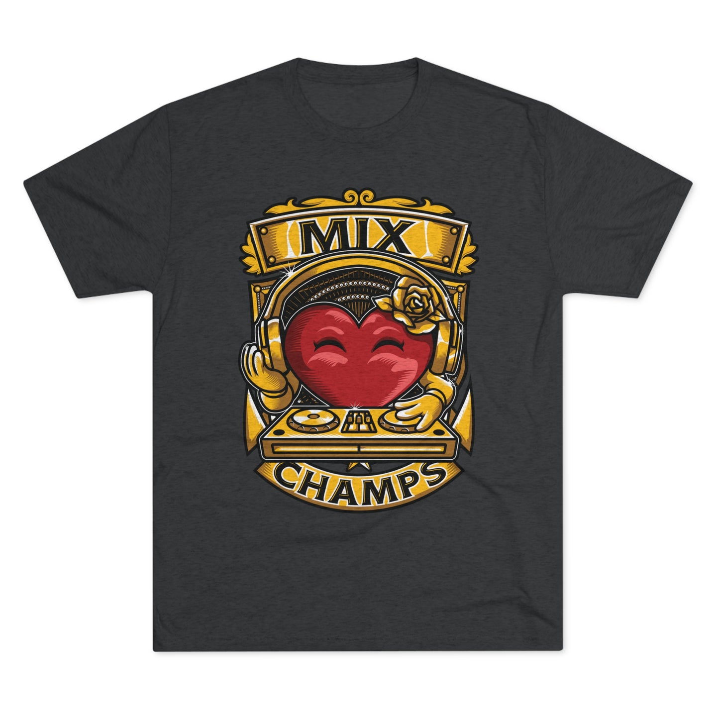 MIX CHAMPS  - PREMIUM SOFT - Unisex Tri-Blend Crew Tee (Next Level 6010)