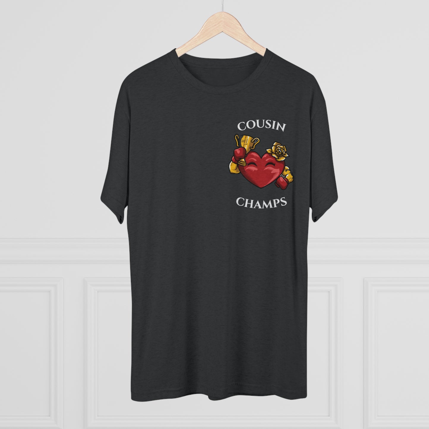 COUSIN CHAMPS  - PREMIUM SOFT - Unisex Tri-Blend Crew Tee (Next Level 6010)