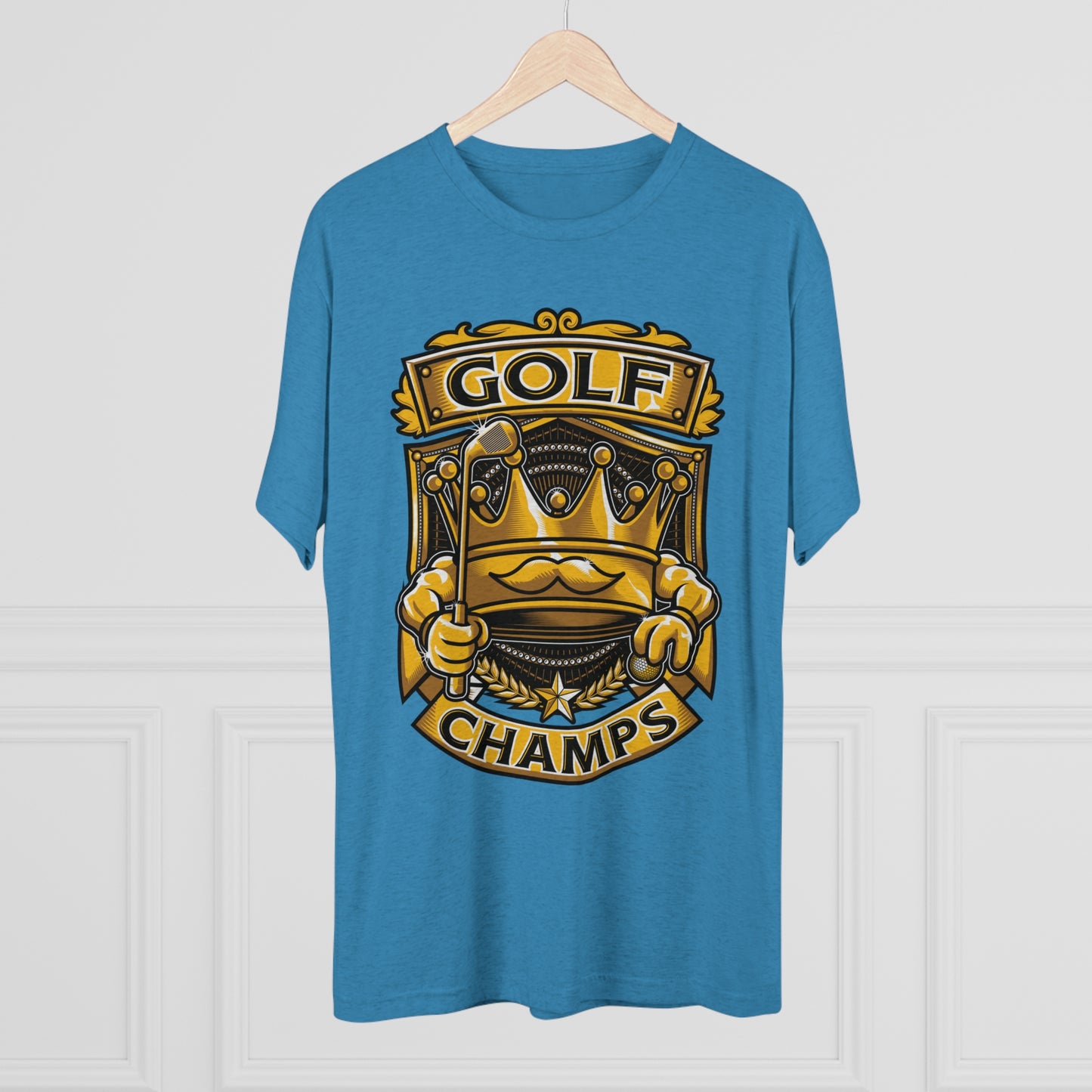 GOLF CHAMPS  - PREMIUM SOFT - Unisex Tri-Blend Crew Tee (Next Level 6010)