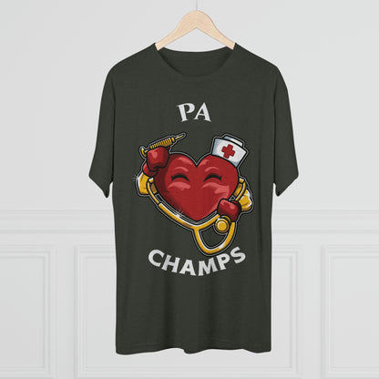 PA CHAMPS - PREMIUM SOFT - Unisex Tri-Blend Crew Tee (Next Level 6010)
