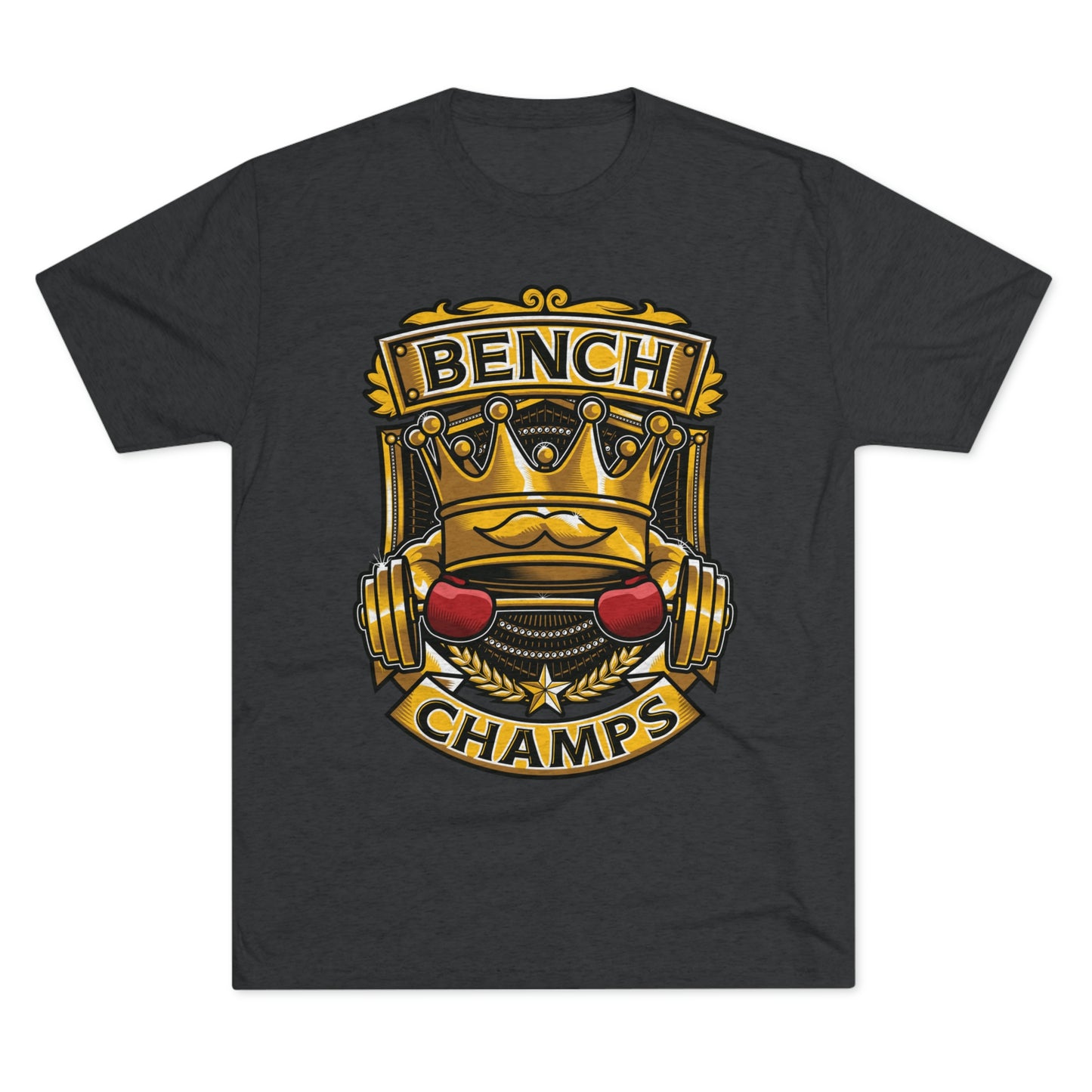 BENCH CHAMPS - PREMIUM SOFT - Unisex Tri-Blend Crew Tee (Next Level 6010)