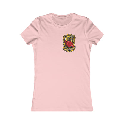 NPC WELLNESS CHAMPS (Small Front Logo) - Women's Favorite Tee (Bella+Canvas)