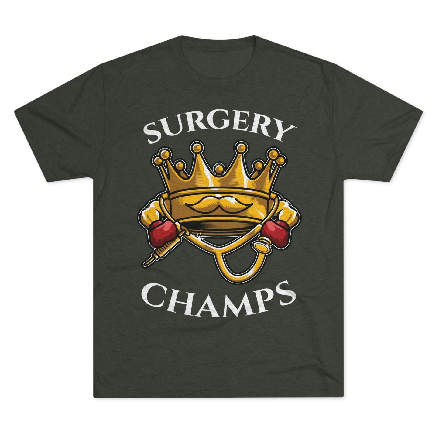 SURGERY CHAMPS - PREMIUM SOFT - Unisex Tri-Blend Crew Tee (Next Level 6010)