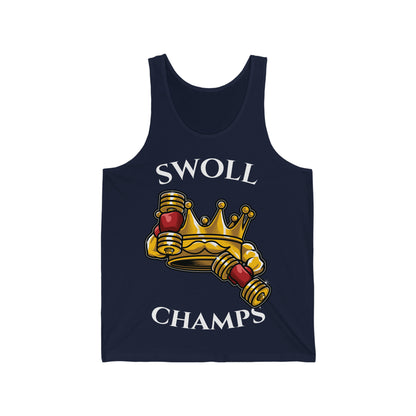 SWOLL CHAMPS - PREMIUM SOFT - Unisex Jersey Tank (Bella+Canvas 3480)