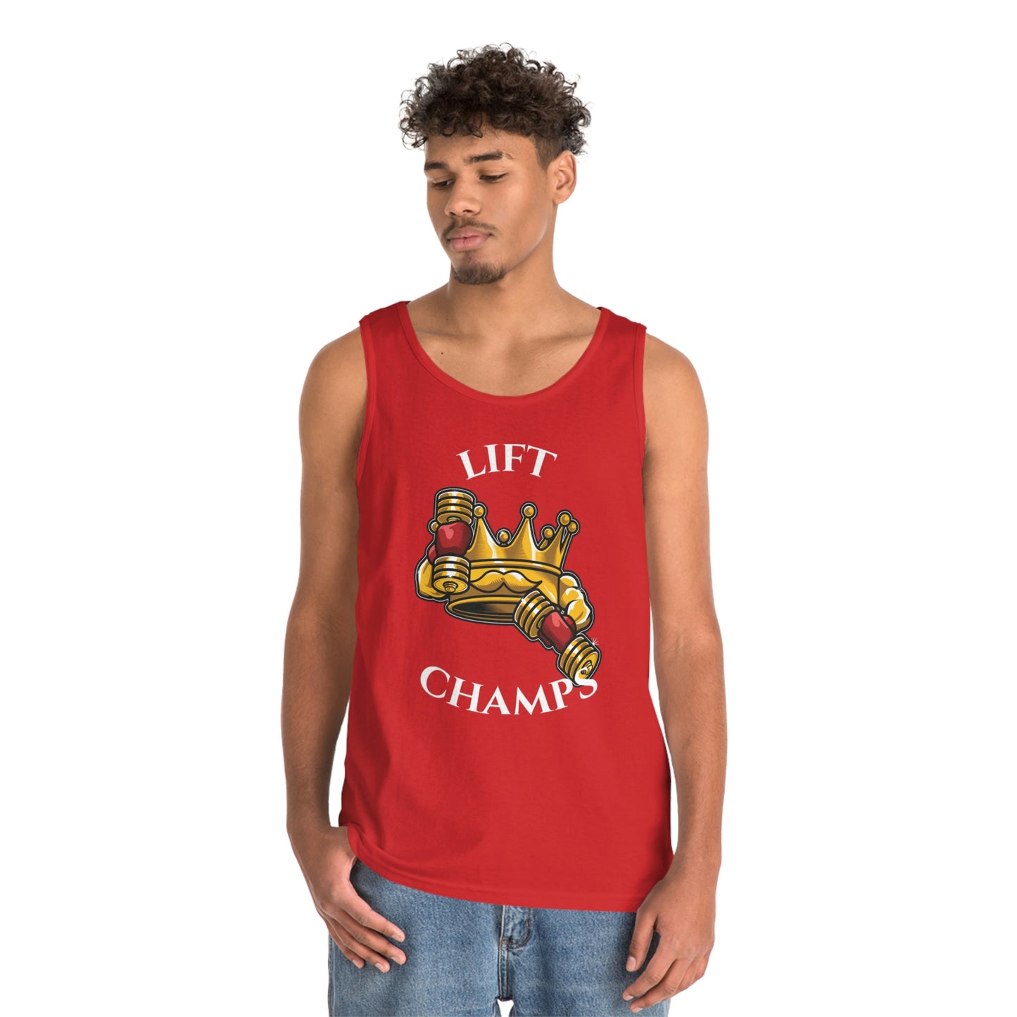 LIFT CHAMPS - Unisex Heavy Cotton Tank Top