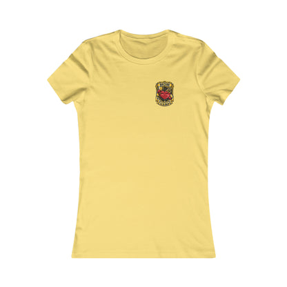 Mom Champs! (Small Front Logo) - Women's Favorite Tee (Bella+Canvas)