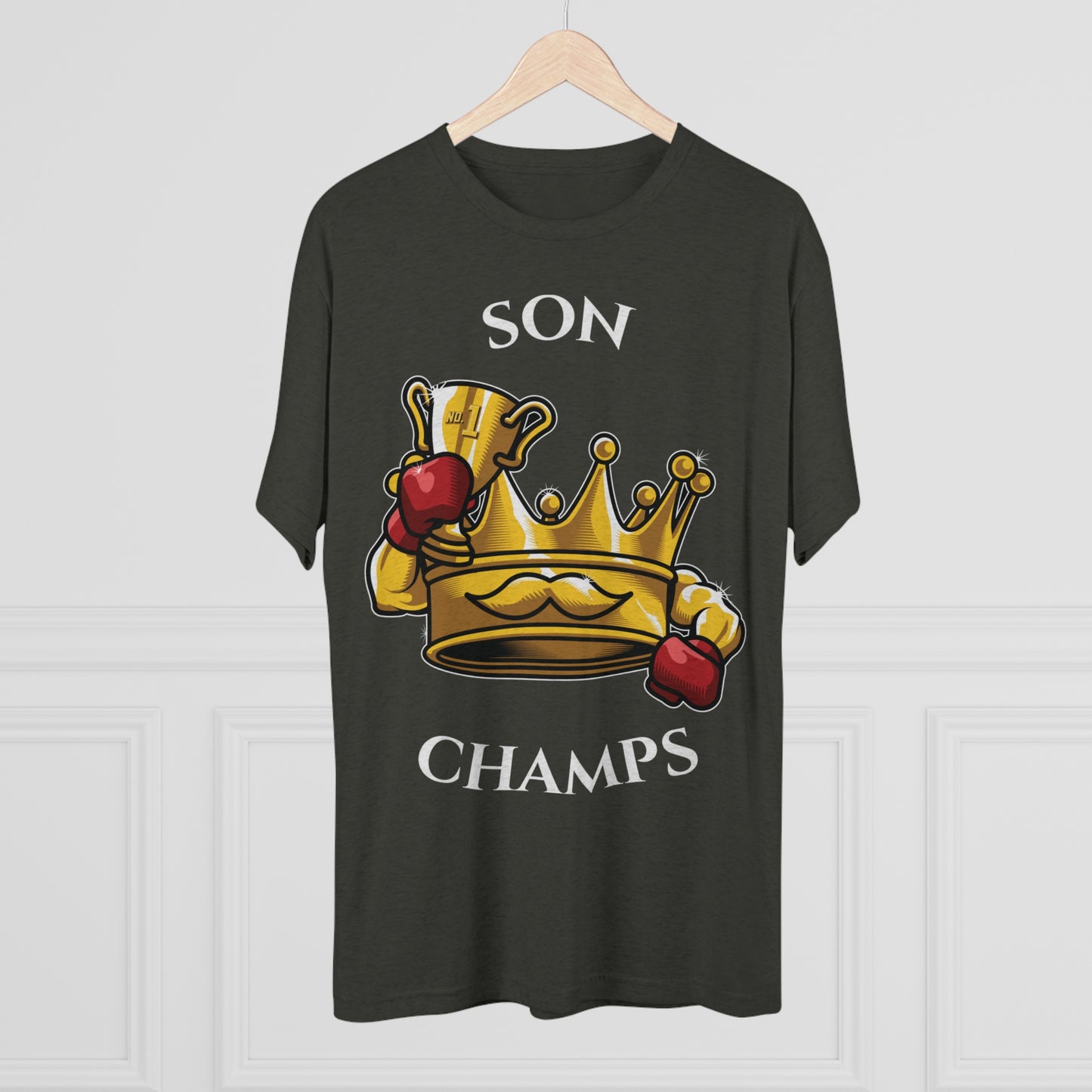 SON CHAMPS  - PREMIUM SOFT - Unisex Tri-Blend Crew Tee (Next Level 6010)