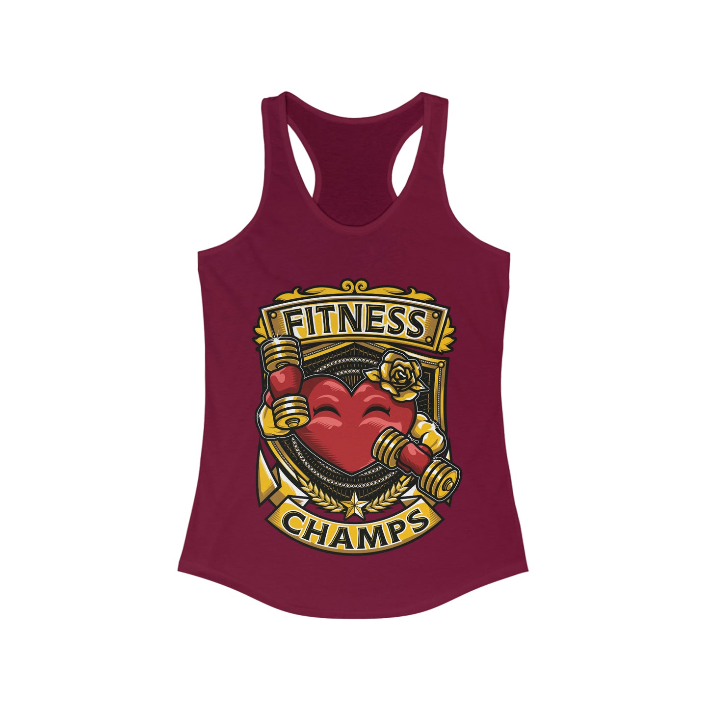FITNESS CHAMPS  - Women's Ideal Racerback Tank