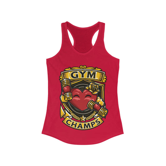 GYM CHAMPS  - Women's Ideal Racerback Tank