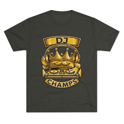 DJ CHAMPS  - PREMIUM SOFT - Unisex Tri-Blend Crew Tee (Next Level 6010)