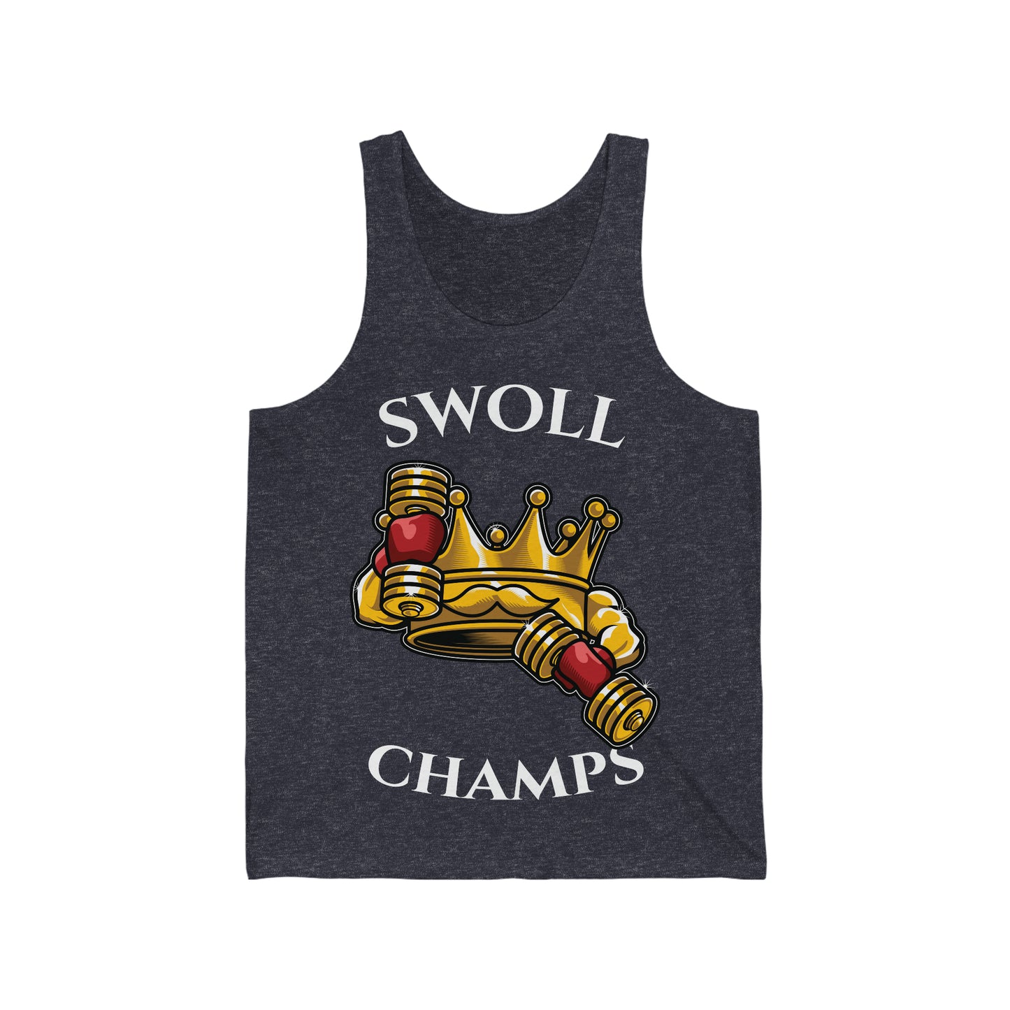SWOLL CHAMPS - PREMIUM SOFT - Unisex Jersey Tank (Bella+Canvas 3480)