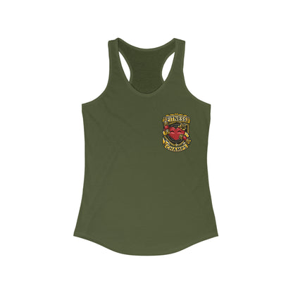 FITNESS CHAMPS (Small Logo) - Women's Ideal Racerback Tank