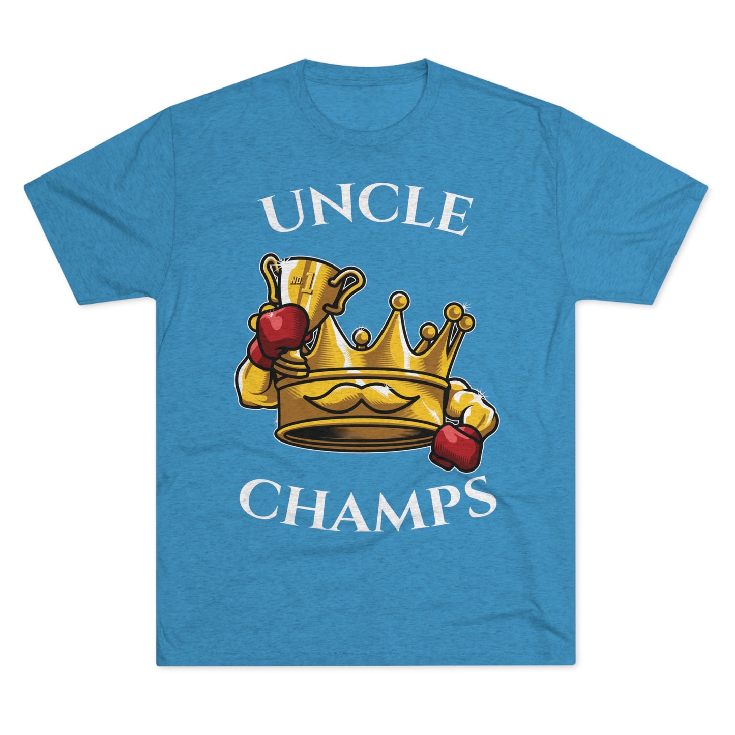 UNCLE CHAMPS  - PREMIUM SOFT - Unisex Tri-Blend Crew Tee (Next Level 6010)