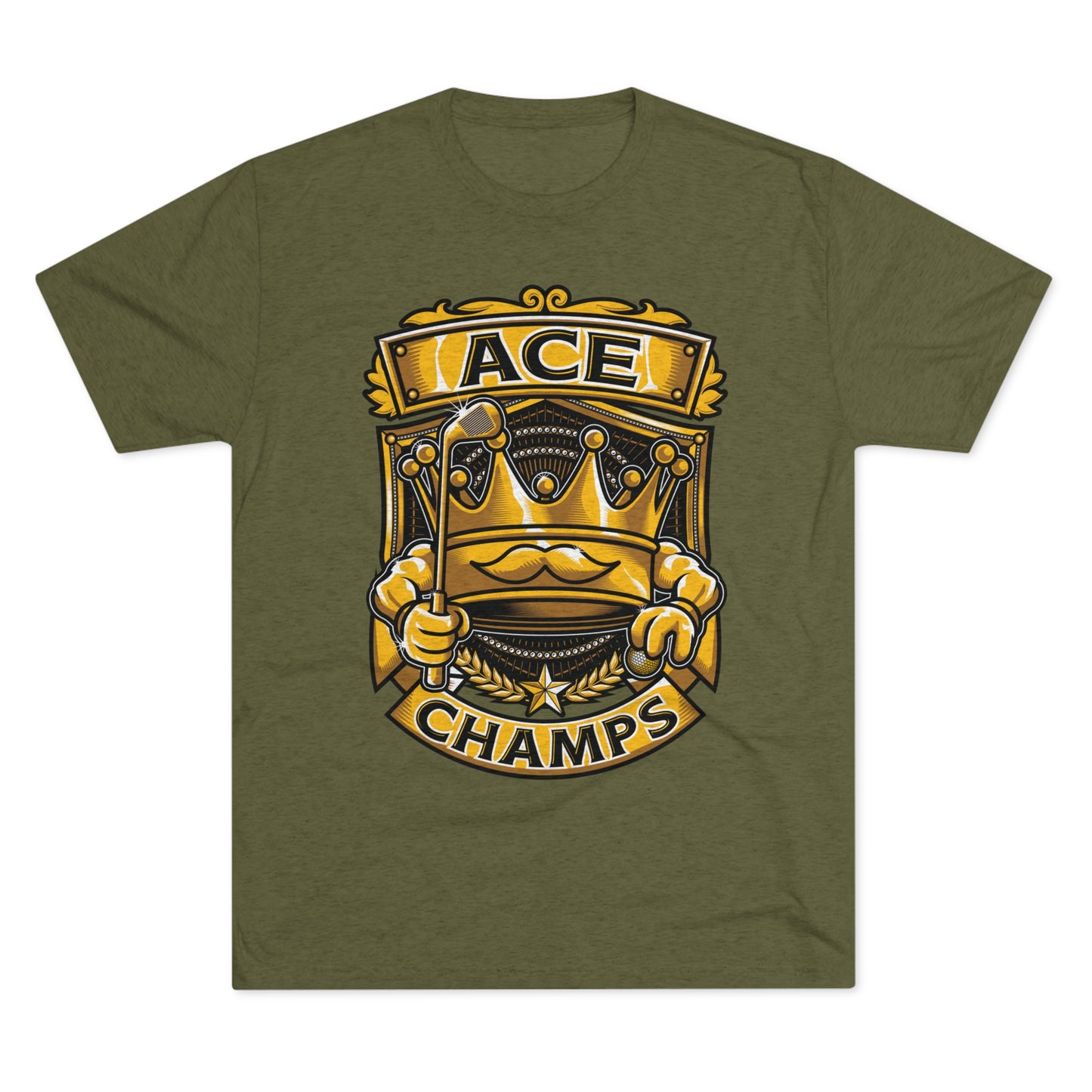 ACE CHAMPS  - PREMIUM SOFT - Unisex Tri-Blend Crew Tee (Next Level 6010)