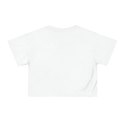 SQUAT CHAMPS (White) - Crop Tee (AOP)