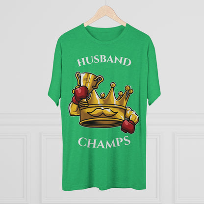 HUSBAND CHAMPS  - PREMIUM SOFT - Unisex Tri-Blend Crew Tee (Next Level 6010)