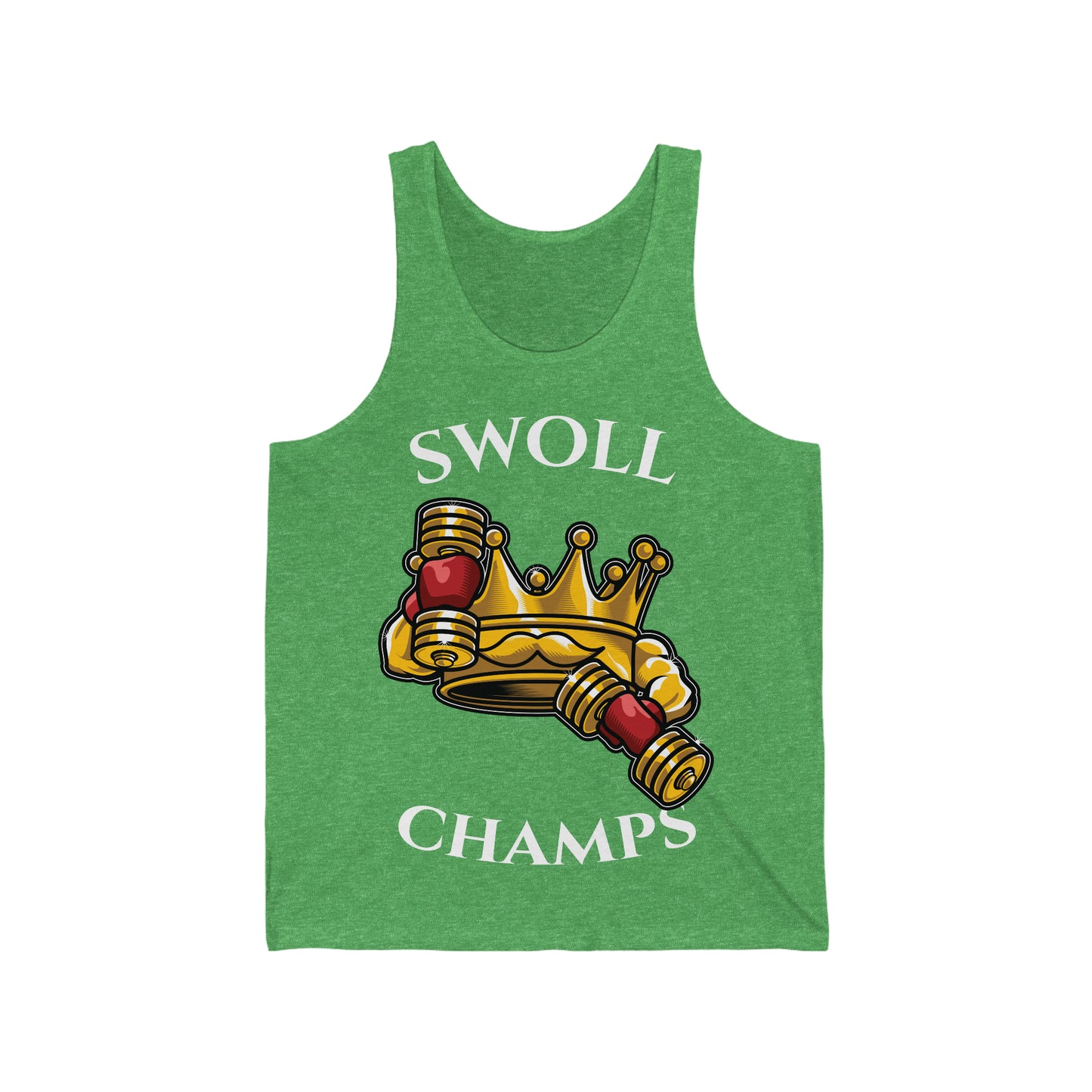 SWOLL CHAMPS - PREMIUM SOFT - Unisex Jersey Tank (Bella+Canvas 3480)