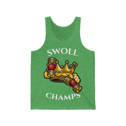 SWOLL CHAMPS - PREMIUM SOFT - Unisex Jersey Tank (Bella+Canvas 3480)