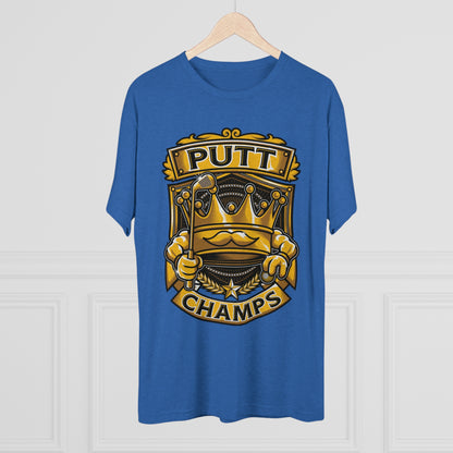PUTT CHAMPS  - PREMIUM SOFT - Unisex Tri-Blend Crew Tee (Next Level 6010)