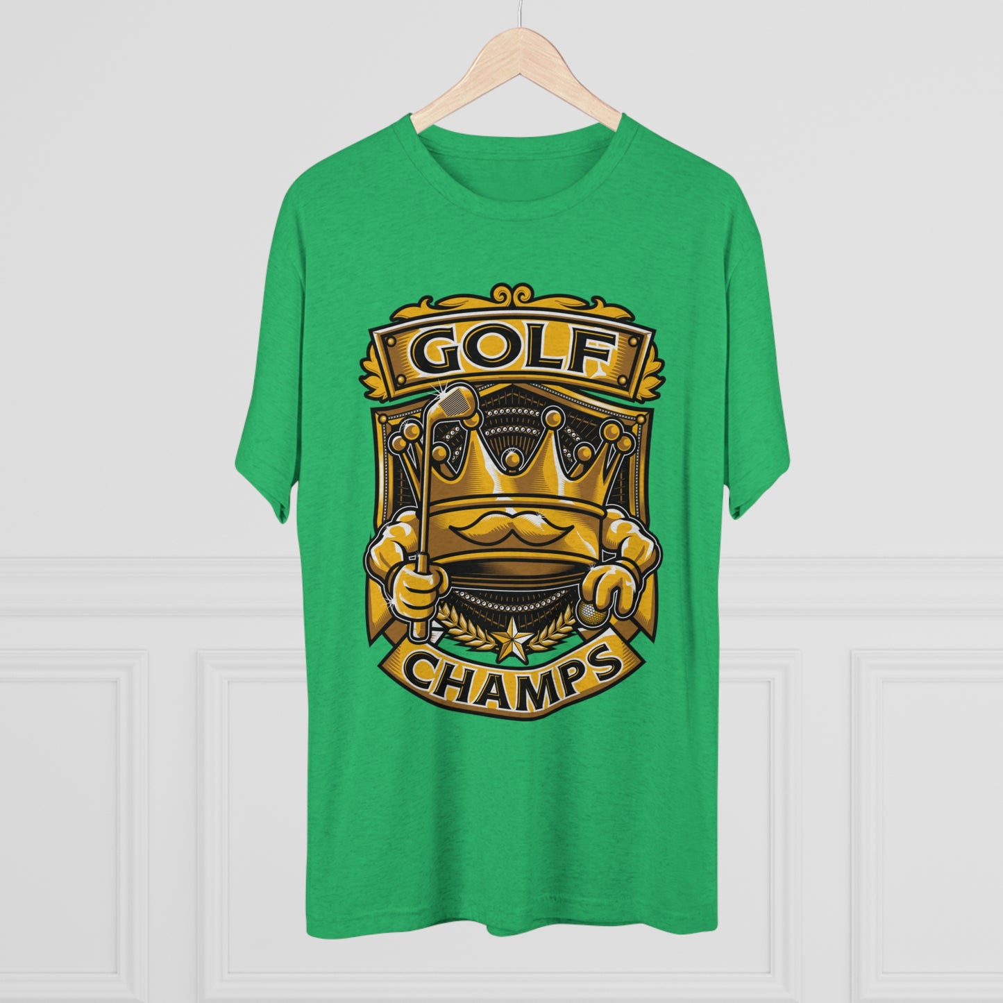 GOLF CHAMPS  - PREMIUM SOFT - Unisex Tri-Blend Crew Tee (Next Level 6010)