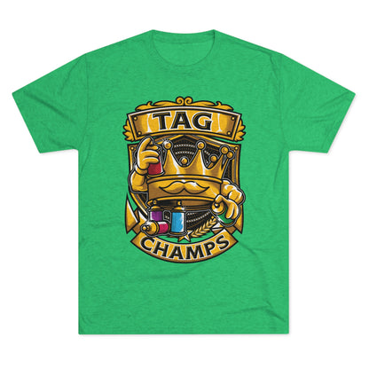 TAG CHAMPS  - PREMIUM SOFT - Unisex Tri-Blend Crew Tee (Next Level 6010)
