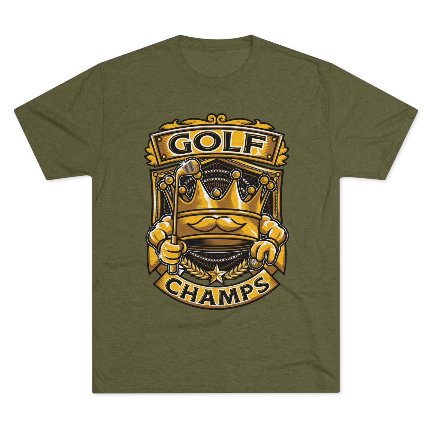 GOLF CHAMPS  - PREMIUM SOFT - Unisex Tri-Blend Crew Tee (Next Level 6010)