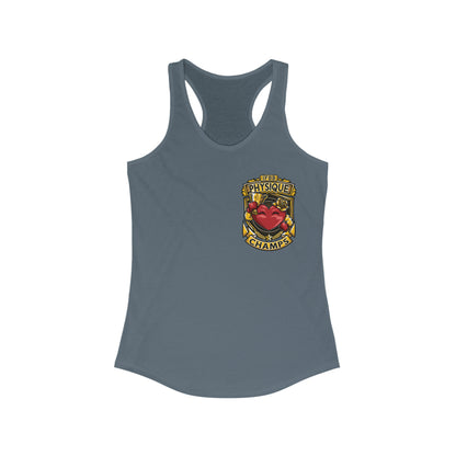 IFBB PHYSIQUE CHAMPS (Small Logo) - Women's Ideal Racerback Tank