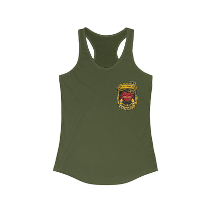 PUSHPRESS CHAMPS (Small Logo) - Women's Ideal Racerback Tank