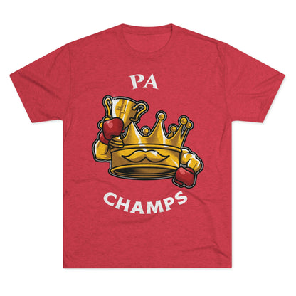 PA CHAMPS (Alternate Logo) - PREMIUM SOFT - Unisex Tri-Blend Crew Tee (Next Level 6010)