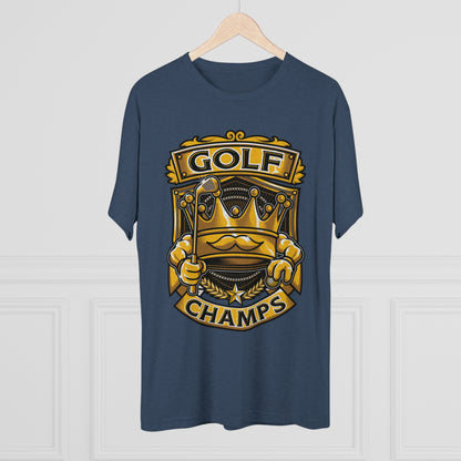 GOLF CHAMPS  - PREMIUM SOFT - Unisex Tri-Blend Crew Tee (Next Level 6010)