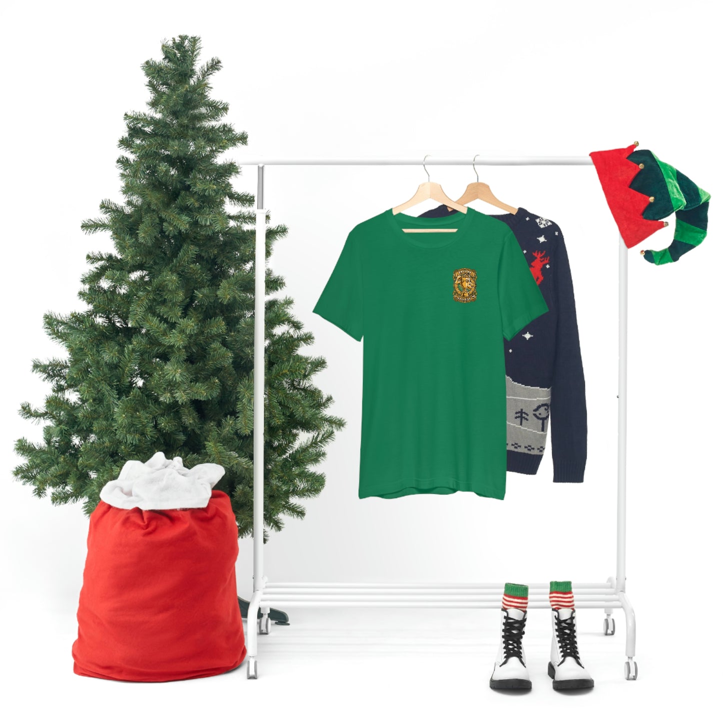 Mom Champs (Gold -Front & Back)! Unisex Jersey Short Sleeve Tee (Bella+Canvas)