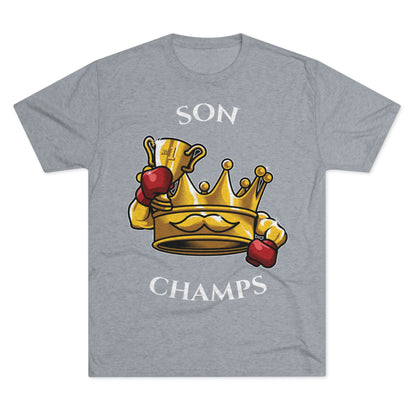 SON CHAMPS  - PREMIUM SOFT - Unisex Tri-Blend Crew Tee (Next Level 6010)