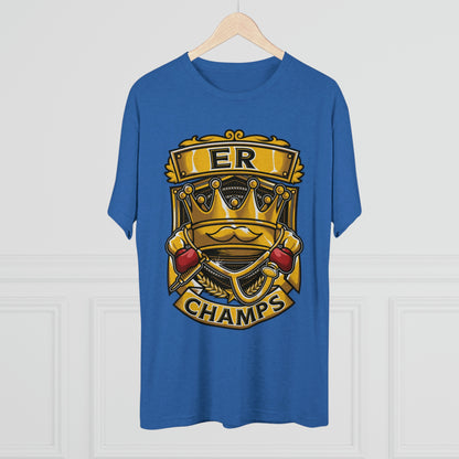 ER CHAMPS - PREMIUM SOFT - Unisex Tri-Blend Crew Tee (Next Level 6010)