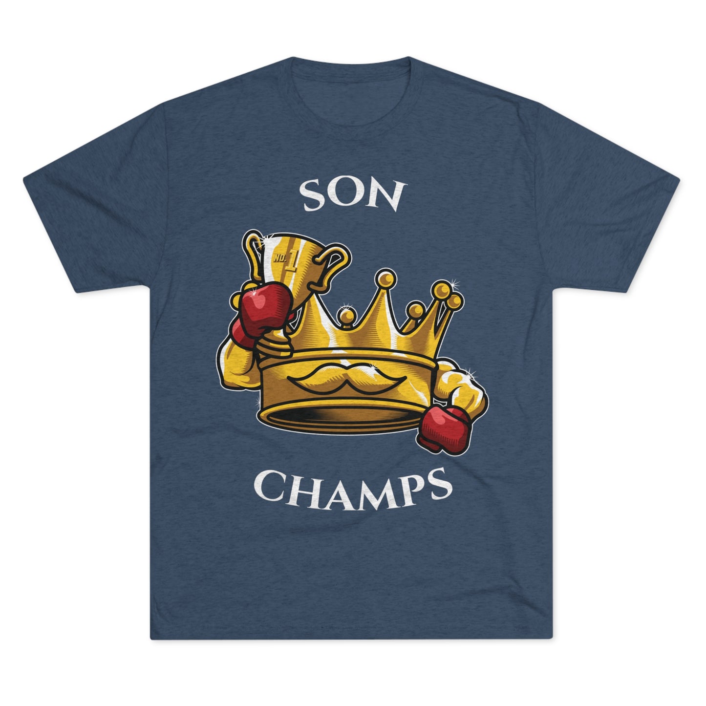 SON CHAMPS  - PREMIUM SOFT - Unisex Tri-Blend Crew Tee (Next Level 6010)