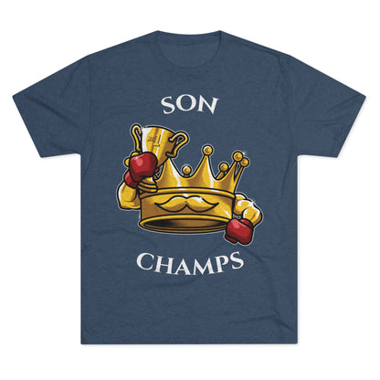 SON CHAMPS  - PREMIUM SOFT - Unisex Tri-Blend Crew Tee (Next Level 6010)
