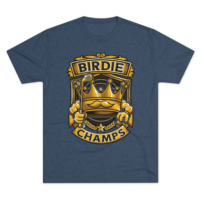 BIRDIE CHAMPS  - PREMIUM SOFT - Unisex Tri-Blend Crew Tee (Next Level 6010)