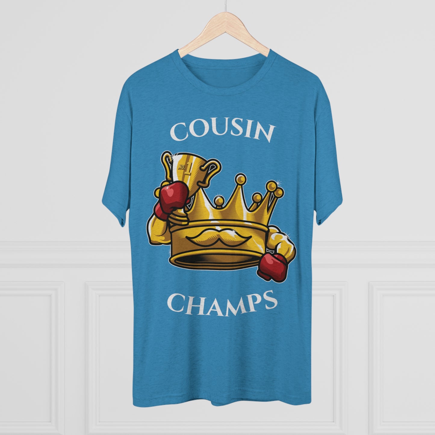COUSIN CHAMPS  - PREMIUM SOFT - Unisex Tri-Blend Crew Tee (Next Level 6010)
