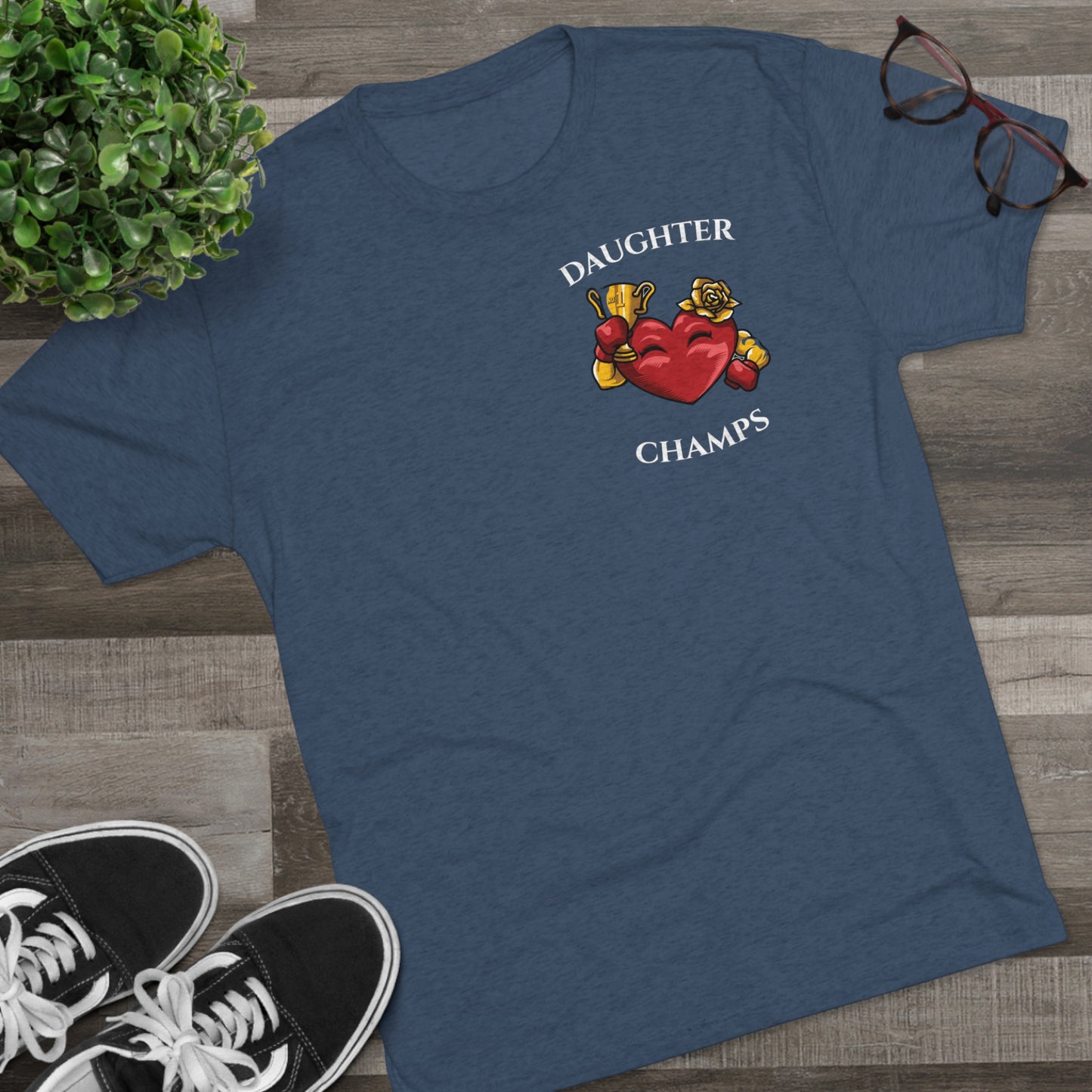 DAUGHTER CHAMPS  - PREMIUM SOFT - Unisex Tri-Blend Crew Tee (Next Level 6010)