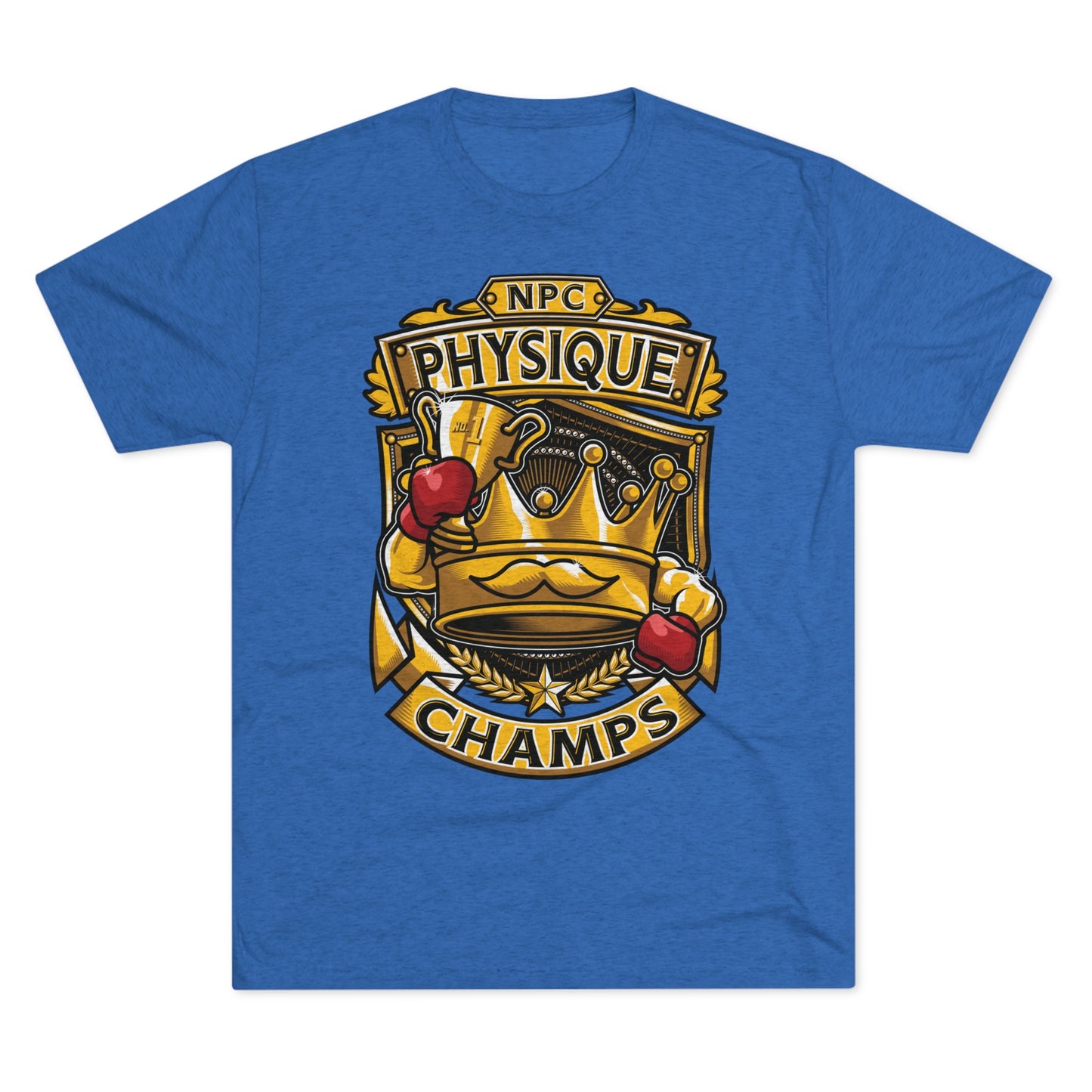NPC PHYSIQUE CHAMPS  - PREMIUM SOFT - Unisex Tri-Blend Crew Tee (Next Level 6010)