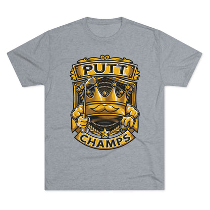 PUTT CHAMPS  - PREMIUM SOFT - Unisex Tri-Blend Crew Tee (Next Level 6010)