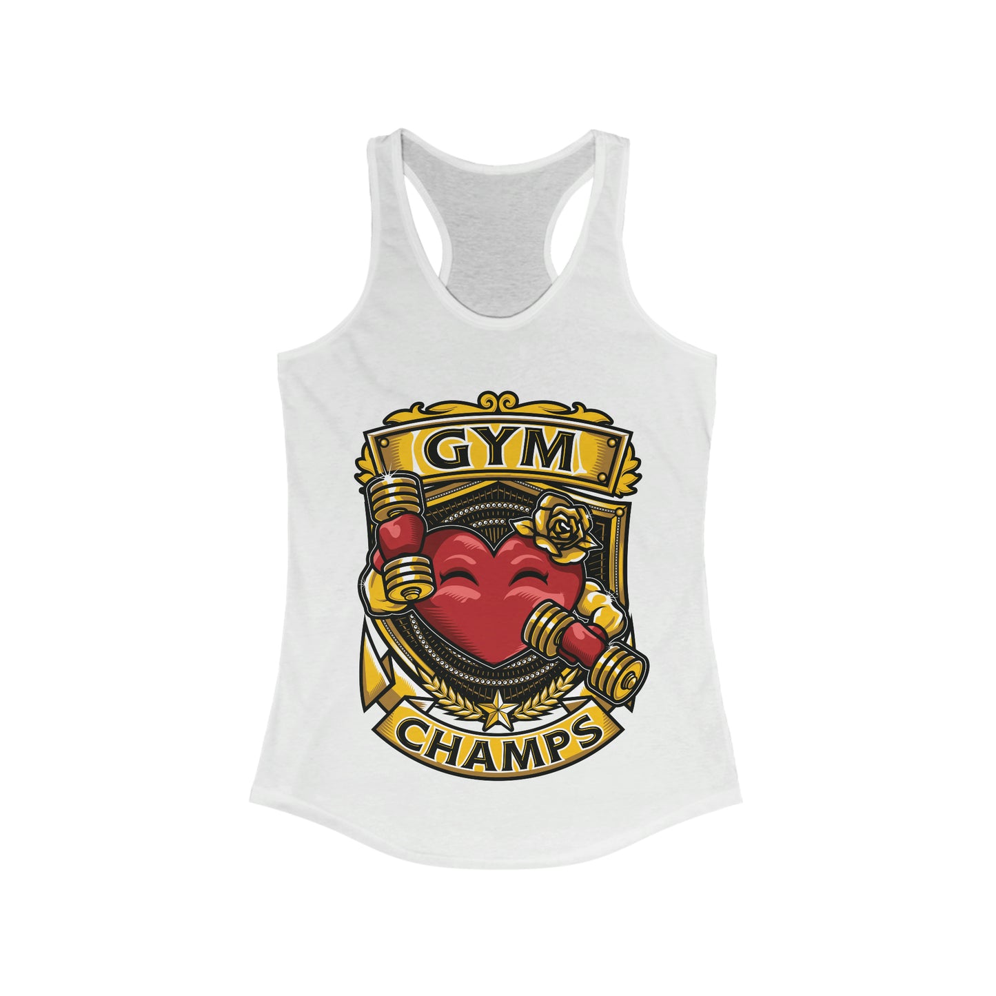 GYM CHAMPS  - Women's Ideal Racerback Tank