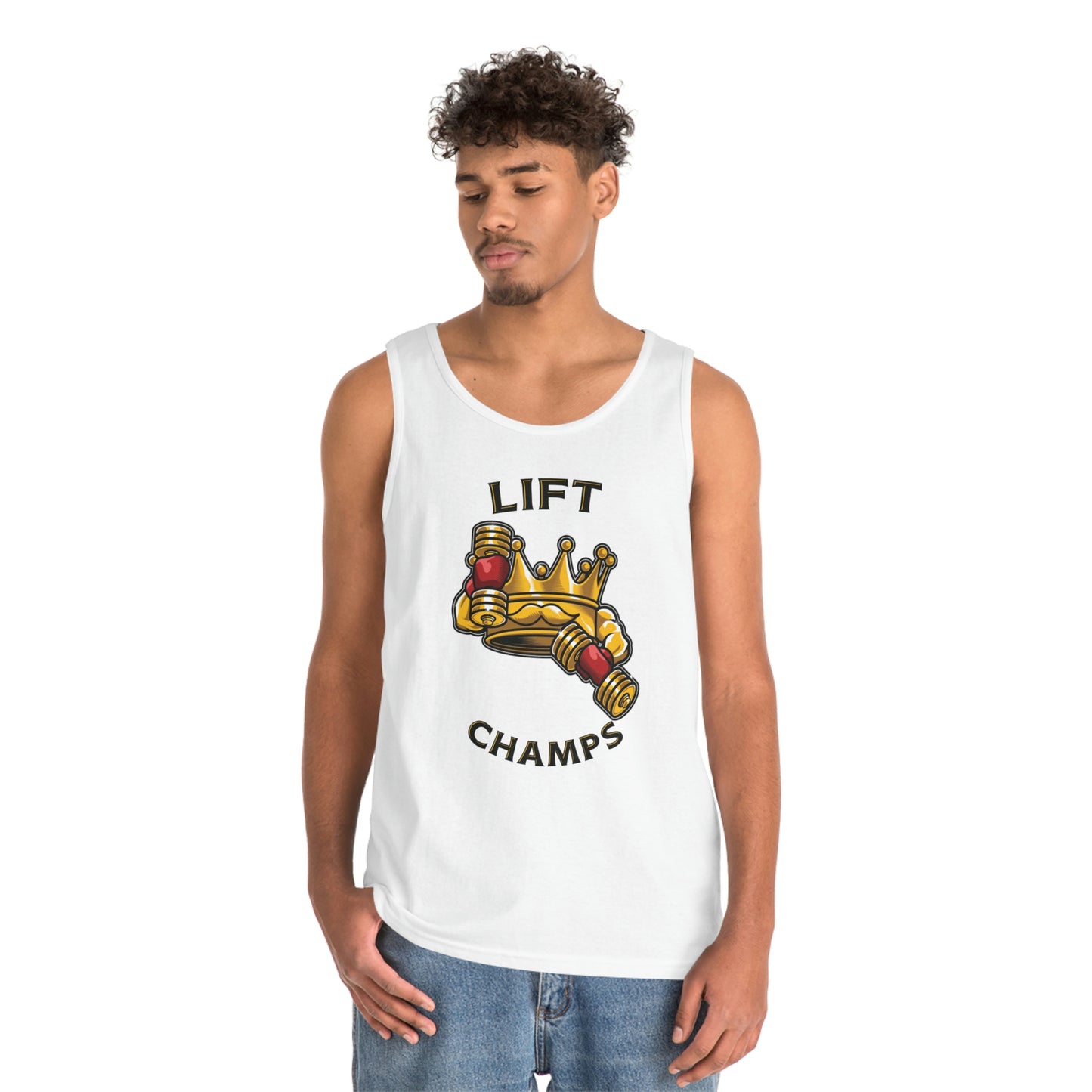 LIFT CHAMPS - Unisex Heavy Cotton Tank Top