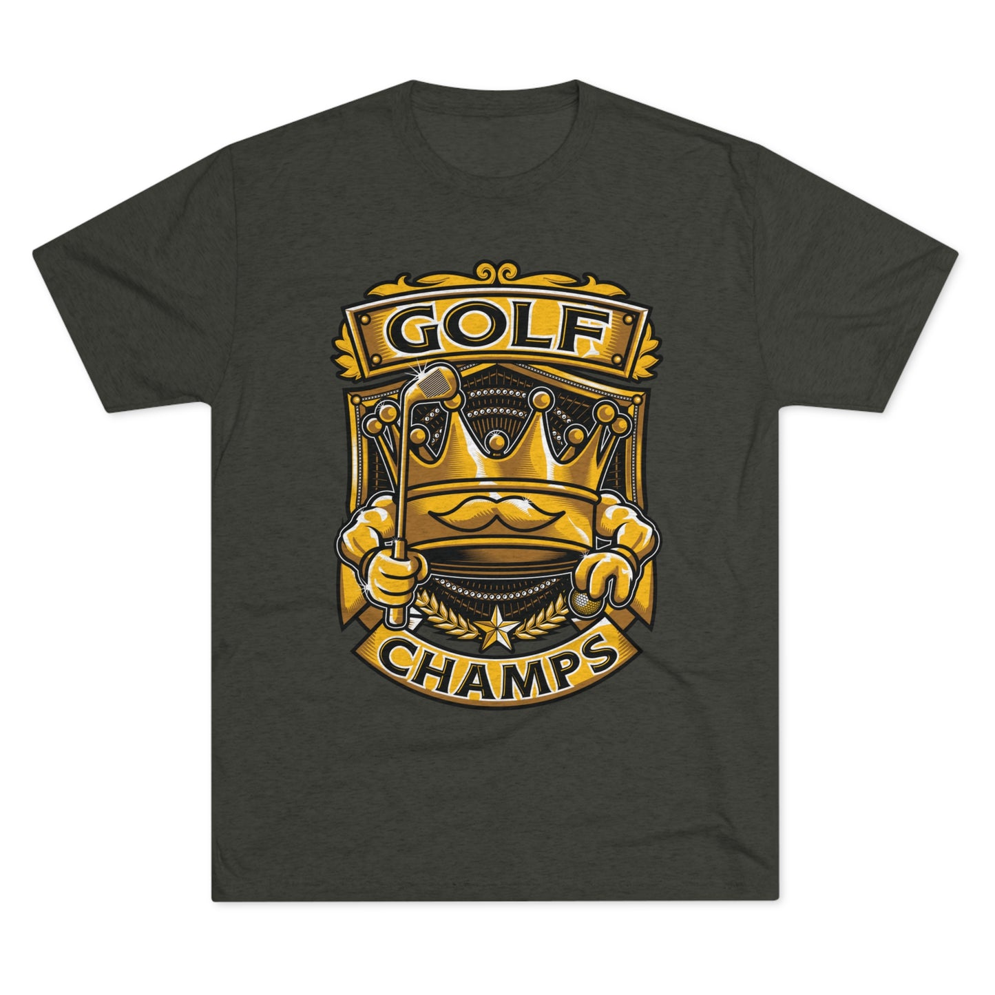 GOLF CHAMPS  - PREMIUM SOFT - Unisex Tri-Blend Crew Tee (Next Level 6010)
